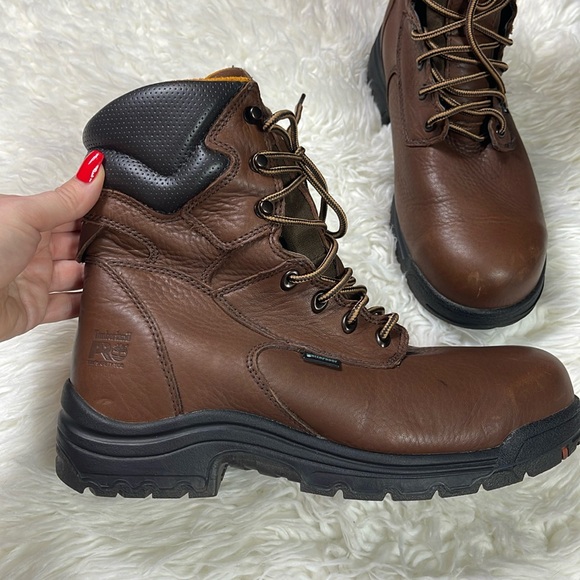 TIMBERLAND TiTAN 8" Alloy Toe Waterproof Work Boot Steel Toe - Picture 2 of 10
